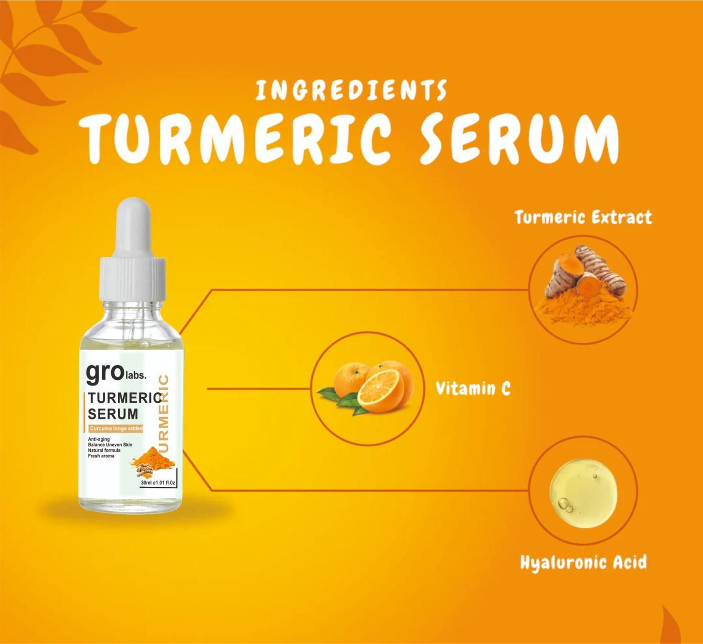 Turmeric Dark Spot Corrector Serum 30ml | Skincare