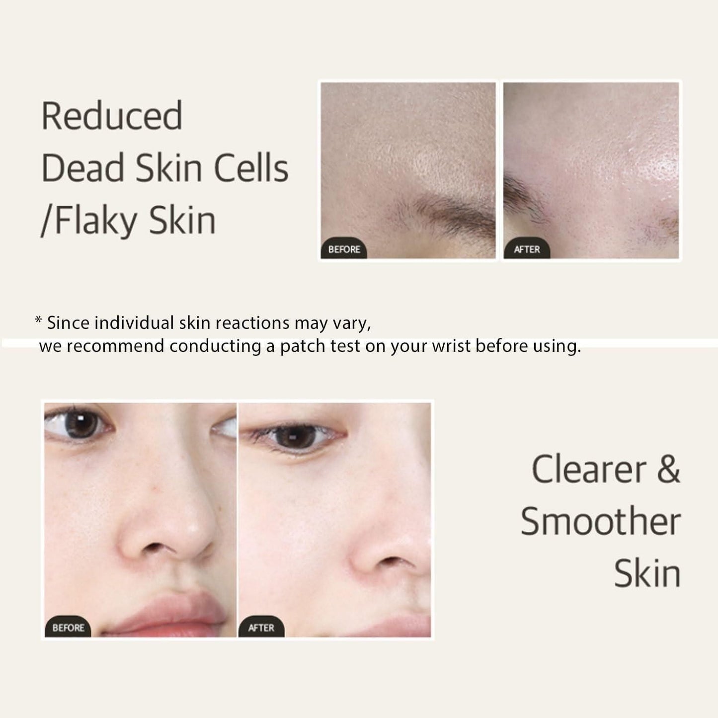 ELHAE Bean Essence Exfoliating Liquid Serum for glowing Skin