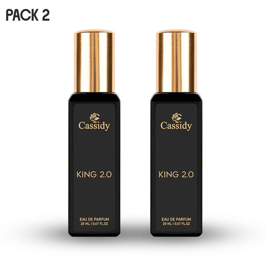 CASSIDY King 2.0 perfume 20ml (Pack of 2) | skincare