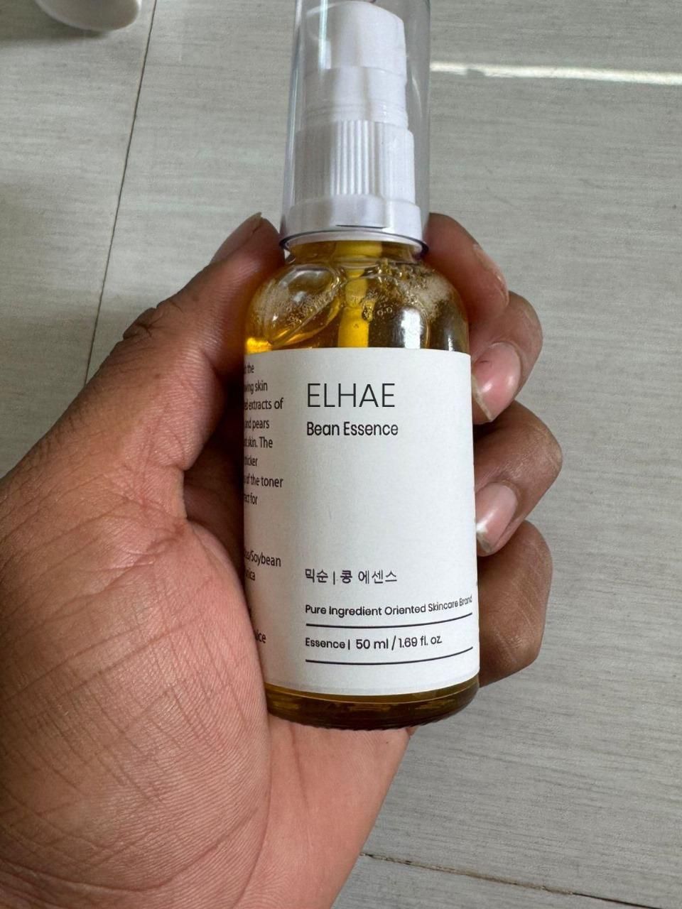 ELHAE Bean Essence Exfoliating Liquid Serum for glowing Skin