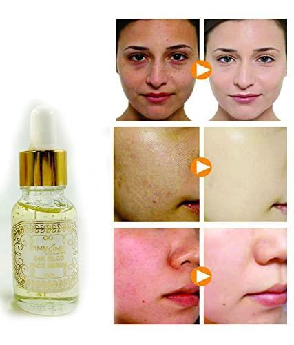 24K Gold Face Serum improves Dullness Reduces fine lines (30 ml) | Skincare