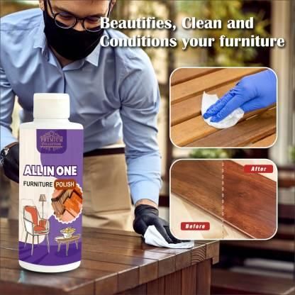 Polish Furniture Cleaner Shiner Floor Coating Paint Wood 100ML (Pack of 3) | Home essentials