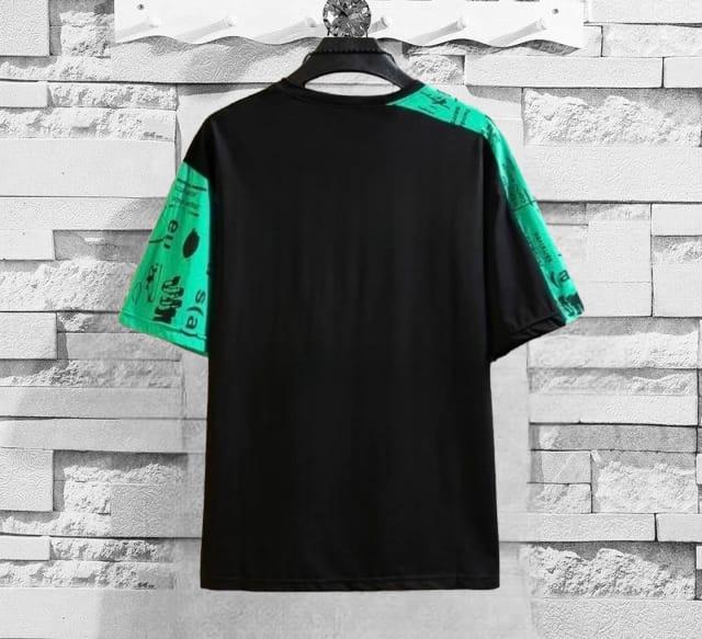 Cotton Printed Half Sleeves Pocket Style Round Neck Mens T-Shirt | Clothing for men