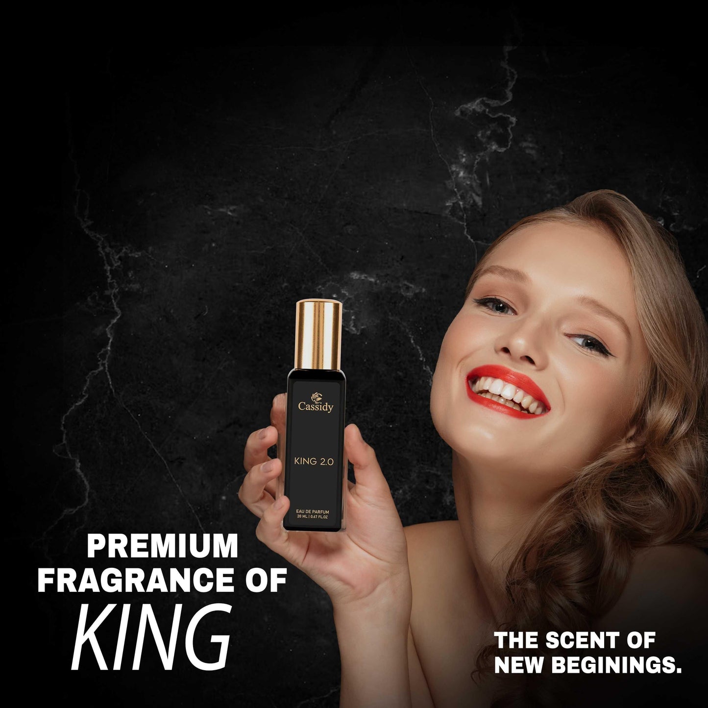 CASSIDY King 2.0 perfume 20ml (Pack of 2) | skincare