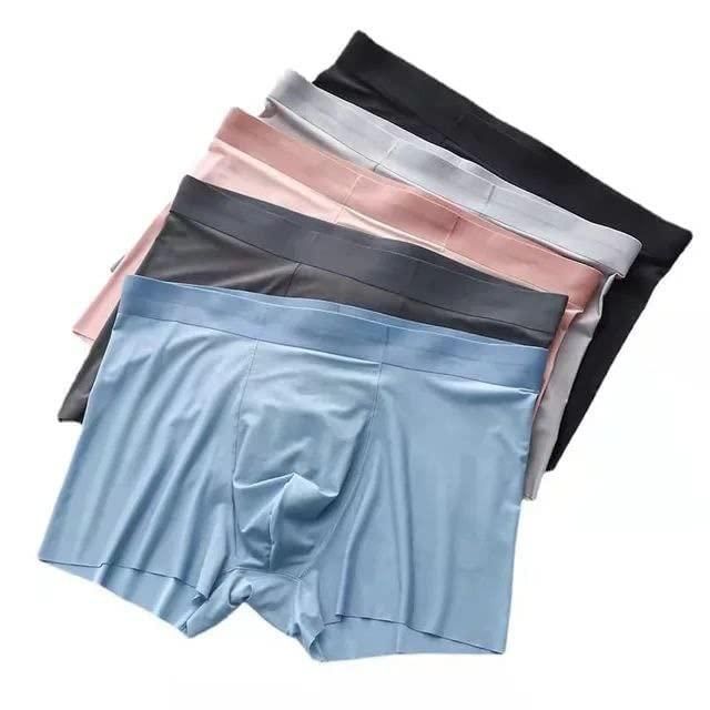 Men's  Ice Silk Briefs Boxers (Pack of 5) | Clothing for men