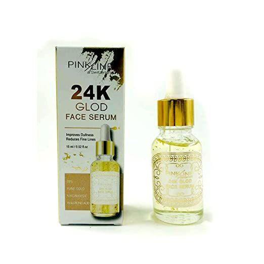 24K Gold Face Serum improves Dullness Reduces fine lines (30 ml) | Skincare