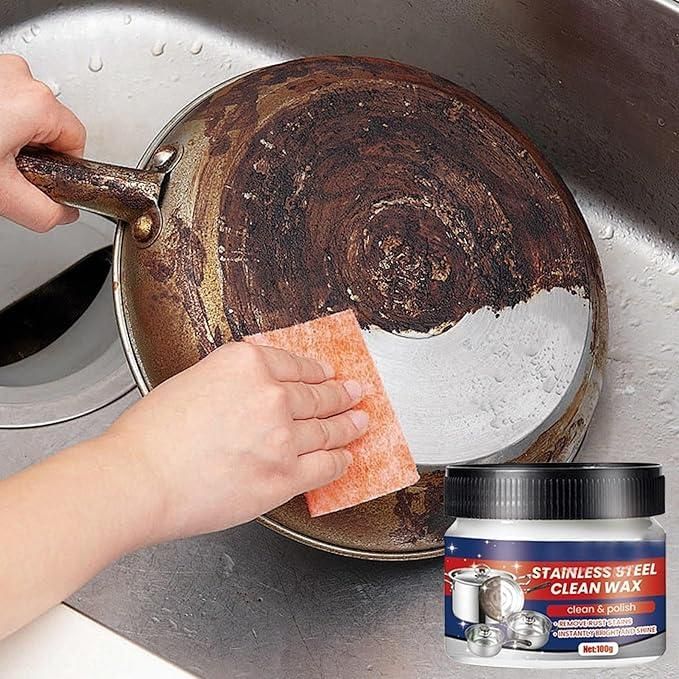 Stainless Steel Cleaning Wax- 100g | Home essentials