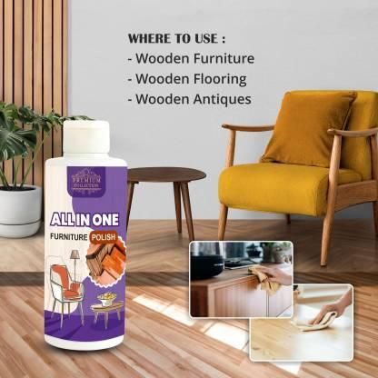 Polish Furniture Cleaner Shiner Floor Coating Paint Wood 100ML (Pack of 3) | Home essentials