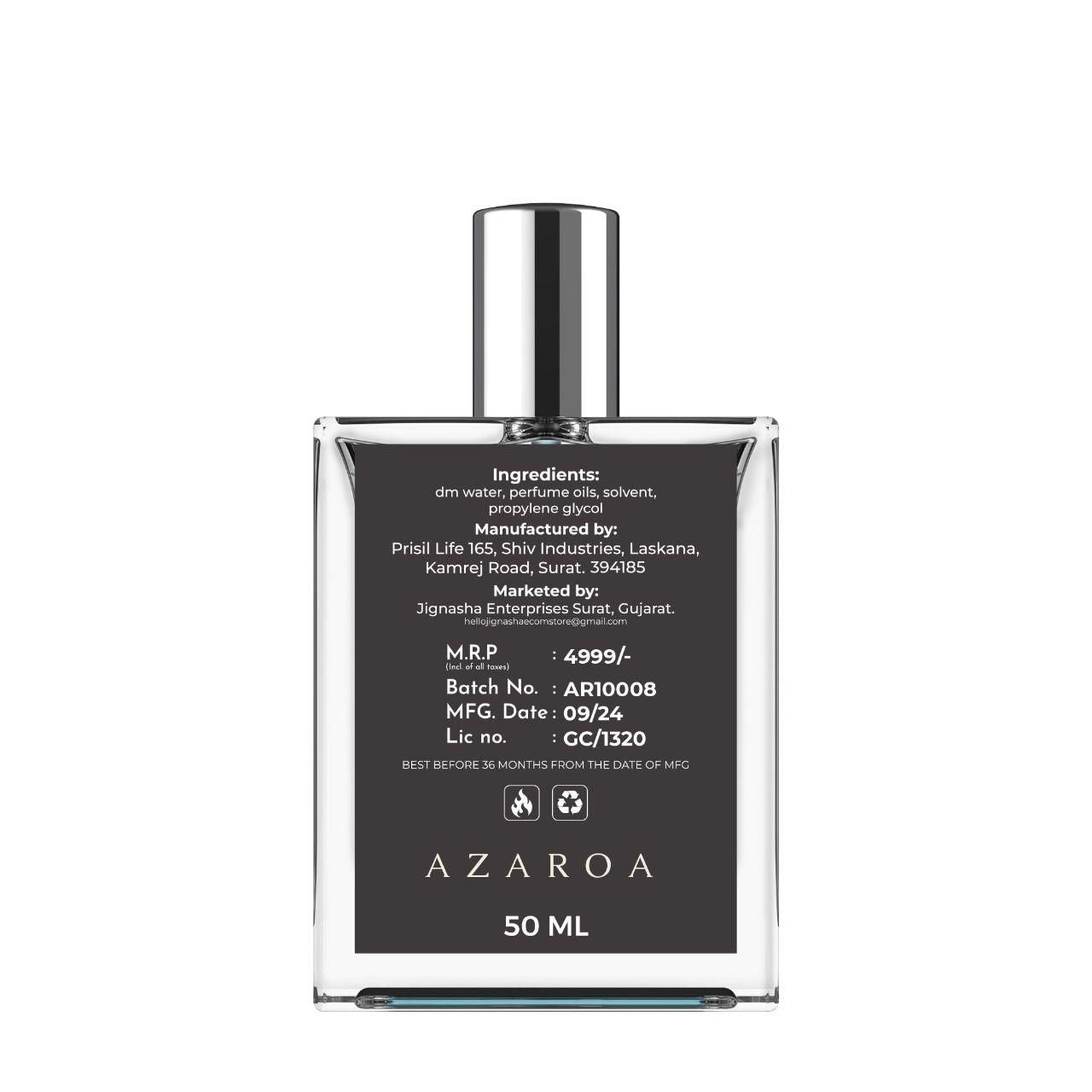 Azaroa The Most Wanted Parfum 50ML Pack of 1 | Skincare