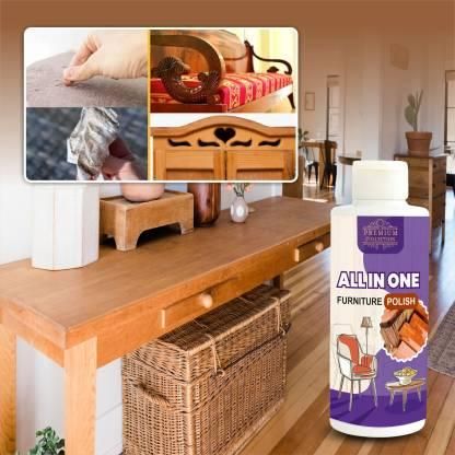 Polish Furniture Cleaner Shiner Floor Coating Paint Wood 100ML (Pack of 3) | Home essentials