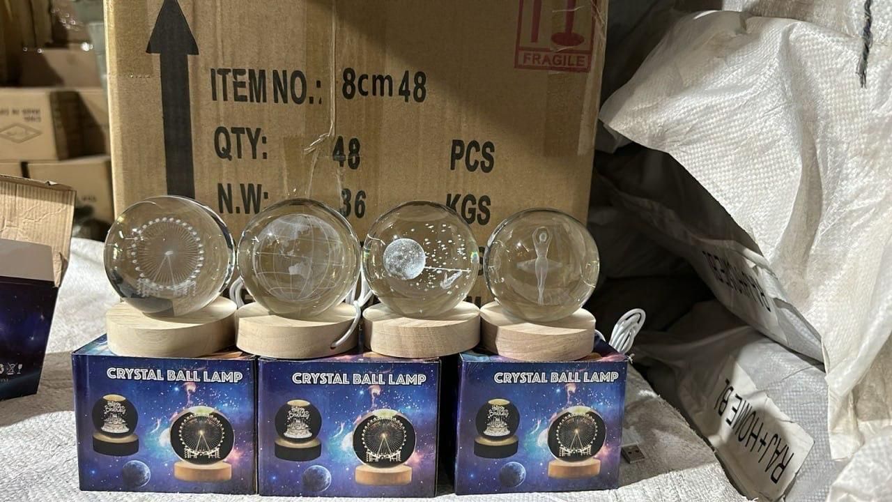 3D Crystal Lamp Ball(Assorted Design) Home